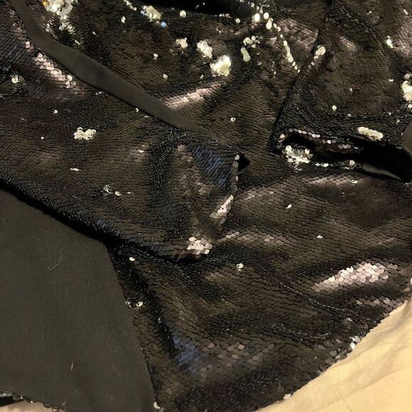 Evy's Tree Black Blazer with Sparkle Finish - Picture 6 of 9